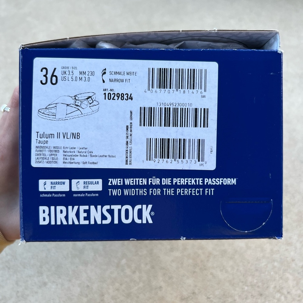 Birkenstock Tulum Sandals in Taupe